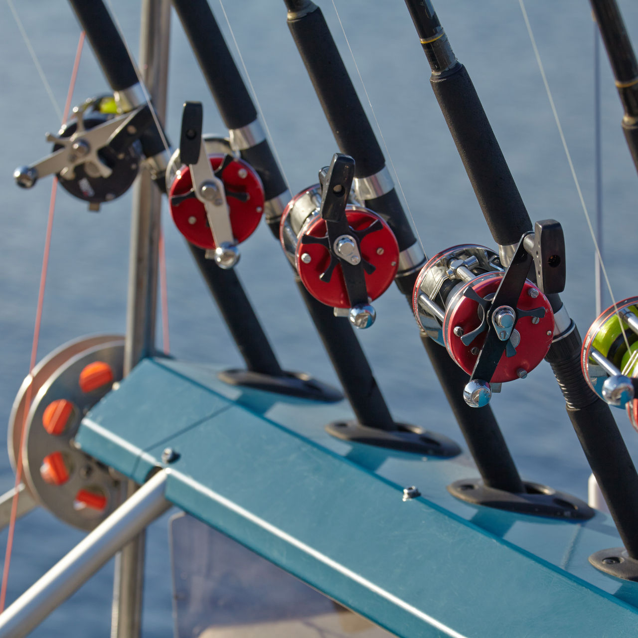 Fishing rods and reels fishing line