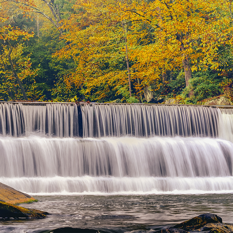 A waterfall at McConnells Mill State Park