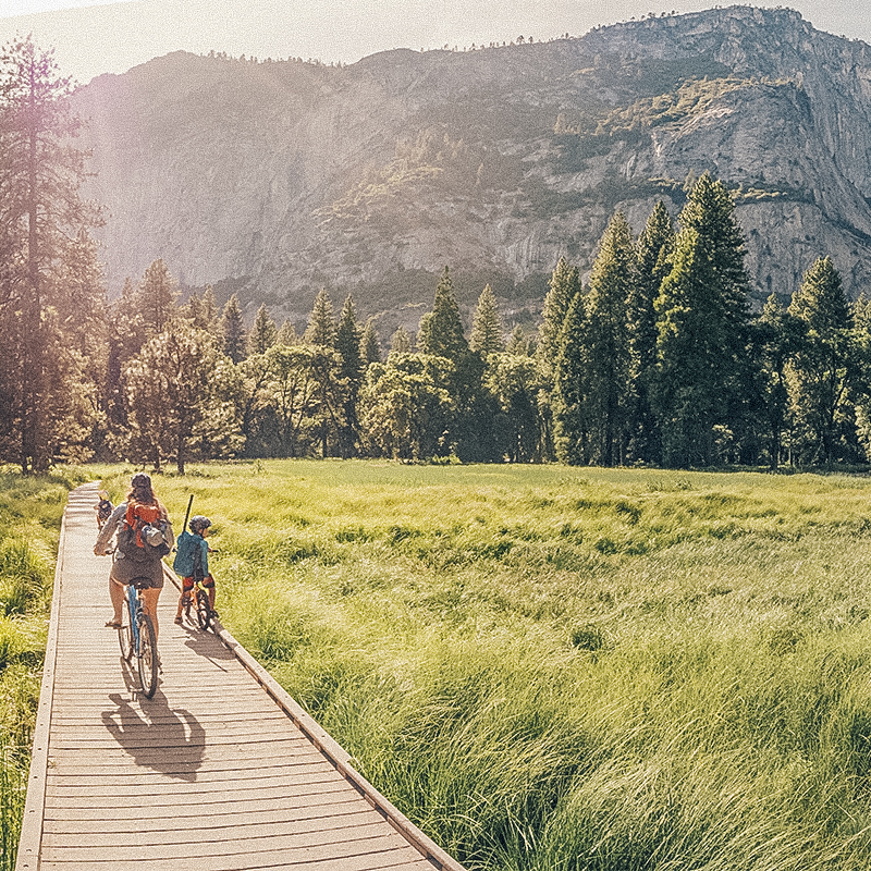 Yosemite biking